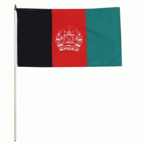 Afghanistan Miniature small table desk flag
