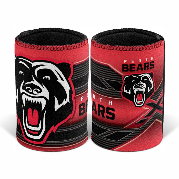 Perth Bears Logo Can Cooler