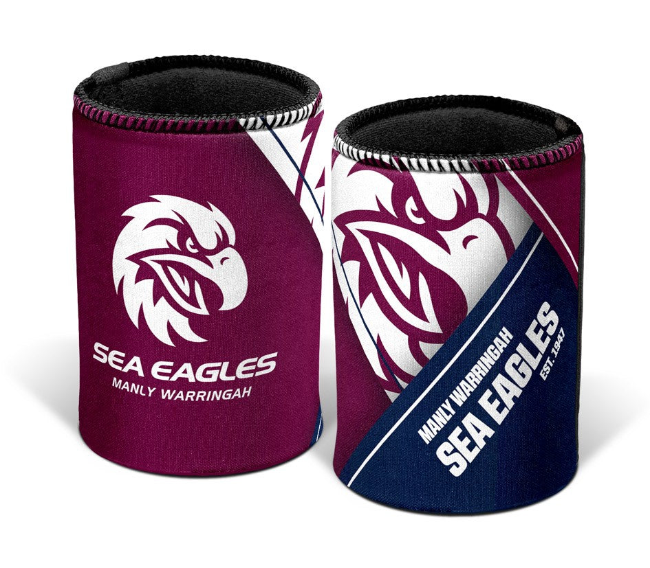Manly Sea Eagles NRL Team Beer Can Holder Cooler