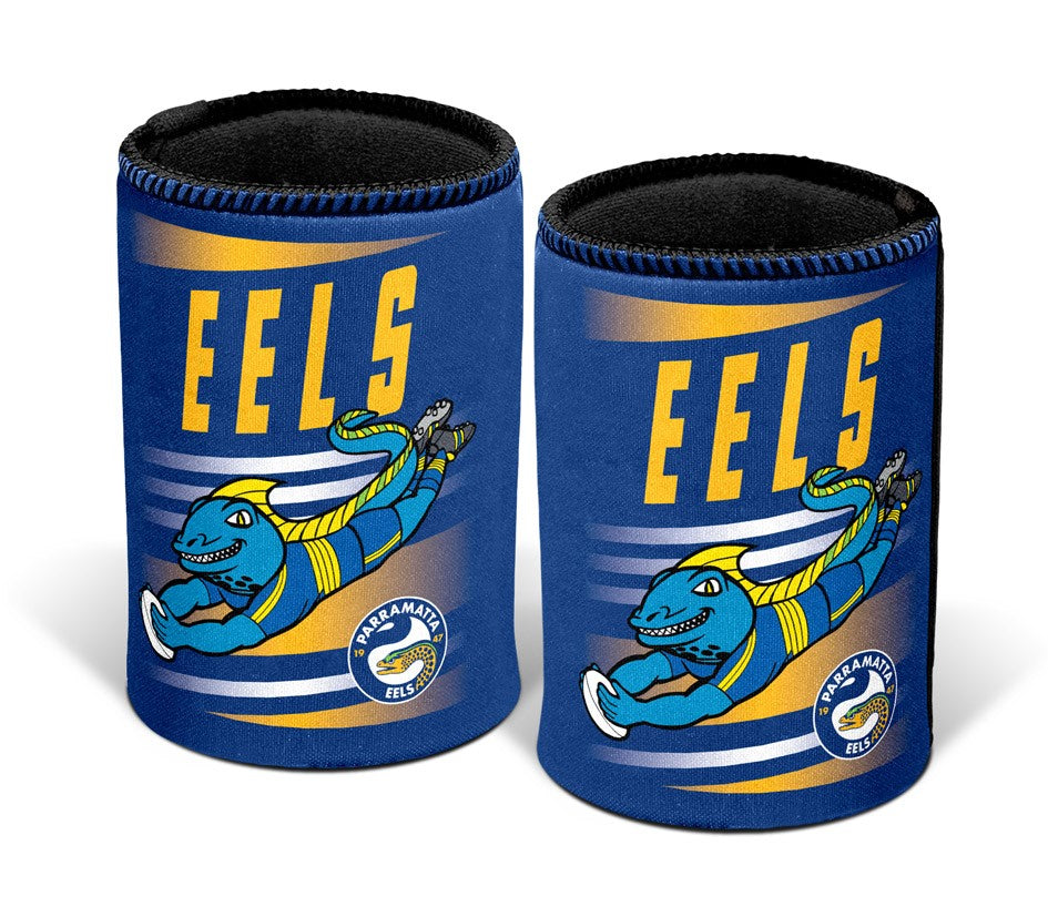 EELS NRL Retro Mascot Beer Can Cooler Holder