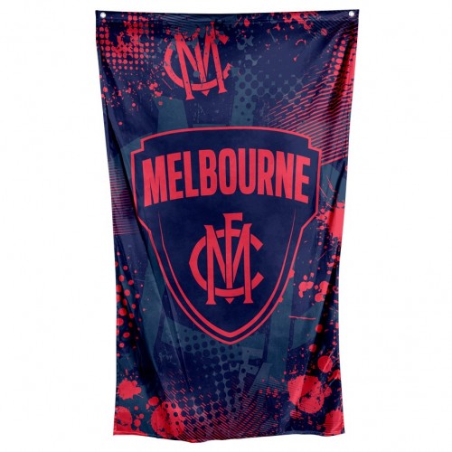 Melbourne AFL supporter flag 150x90cm