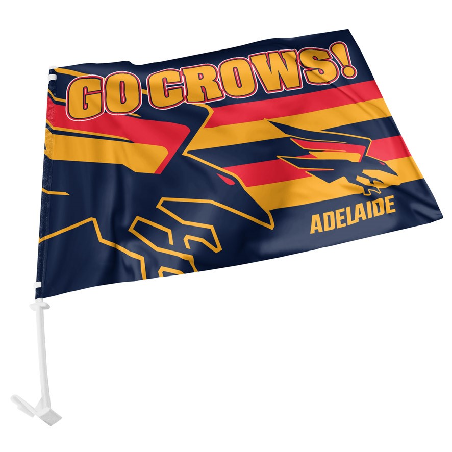 Adelaide Crows Car Flag