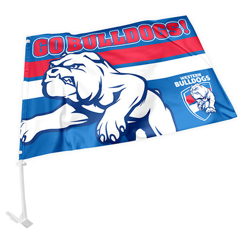 Western BULLDOGS AFL Car Flag