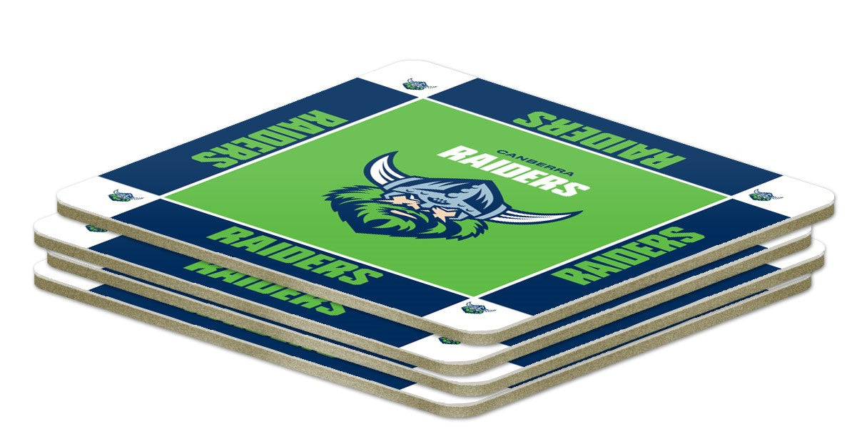 RAIDERS 4PK COASTER