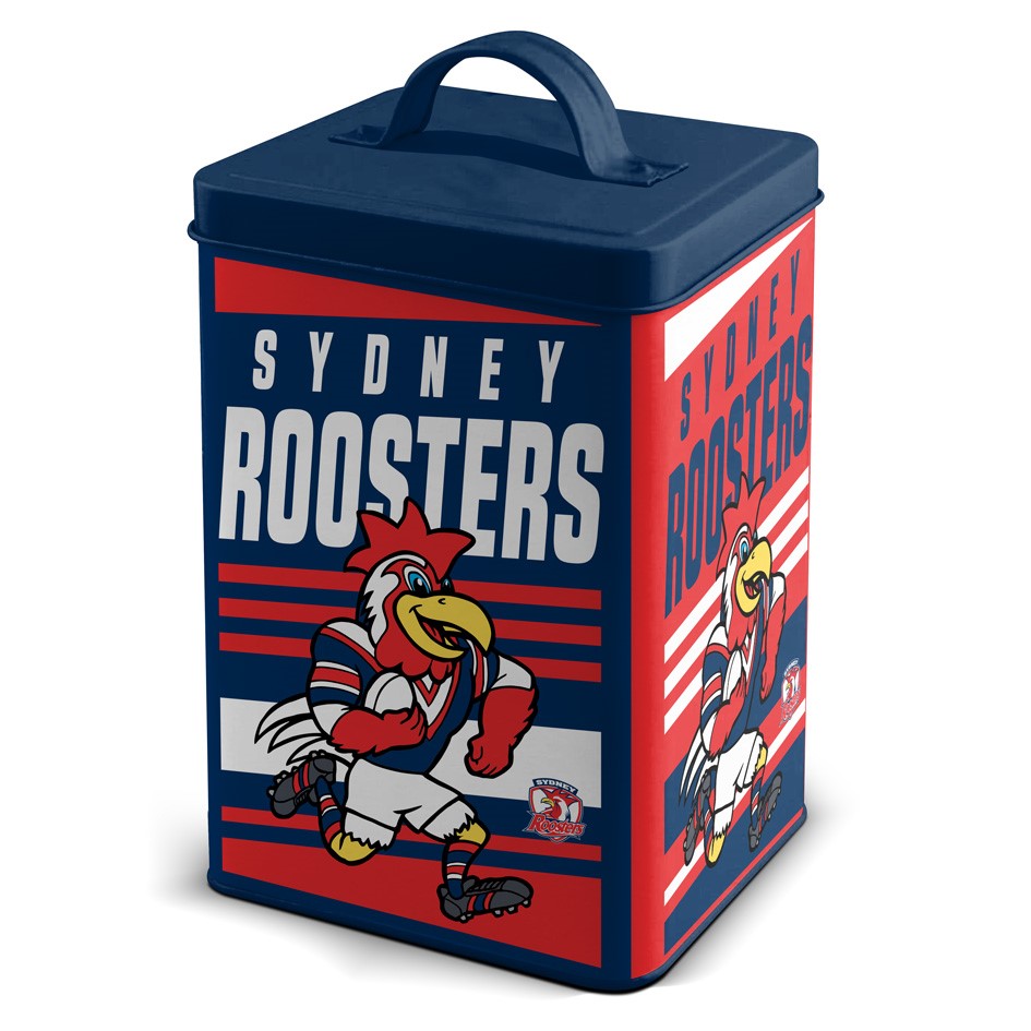 ROOSTERS STORAGE COOKIE TIN