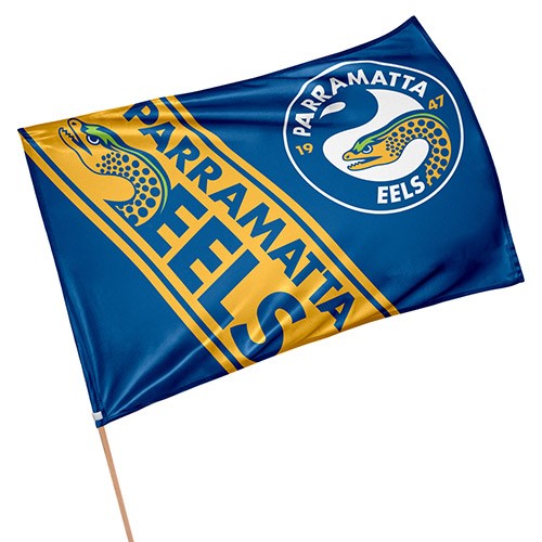 Parramatta Eels Medium Flag 90x60cm (NO STICK)