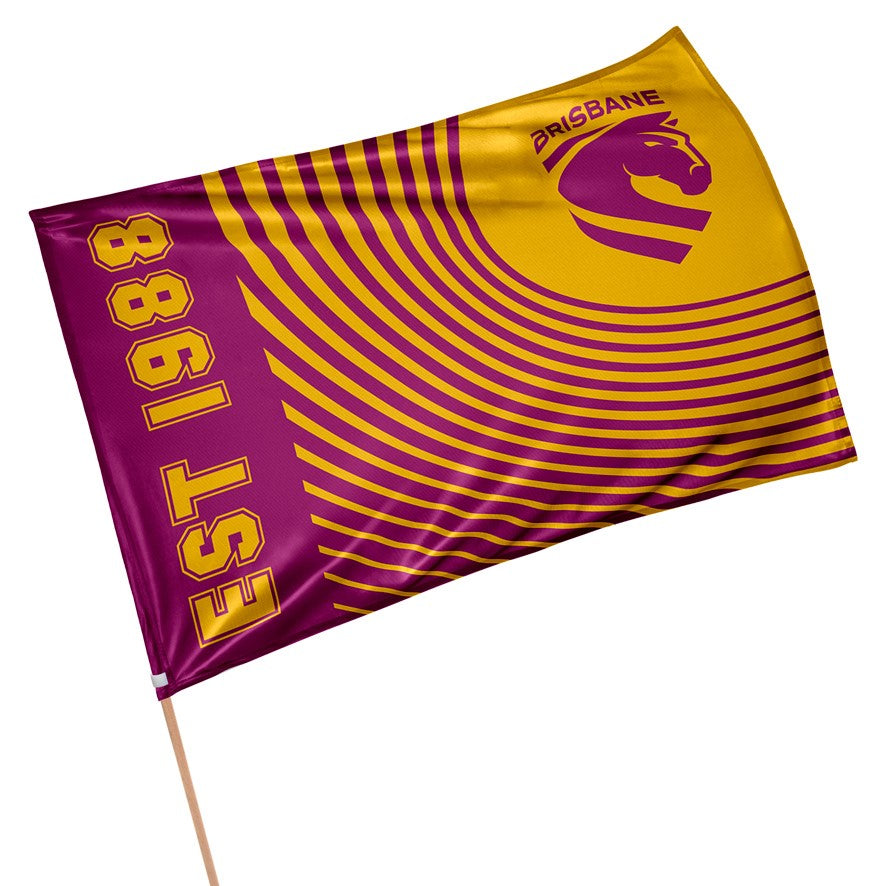 BRONCOS Medium Flag 90x60cm (NO STICK)