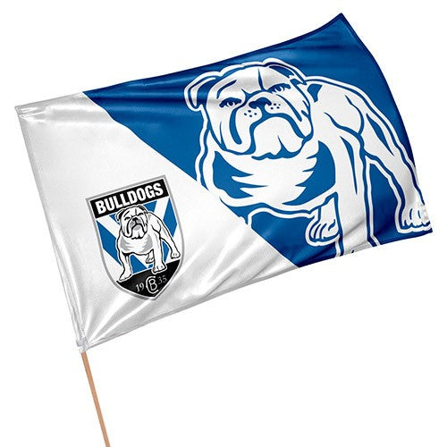 Bulldogs Medium Flag 90x60cm (NO STICK)