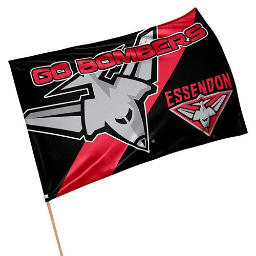 Essendon game day flag 90x60cm (No Stick)
