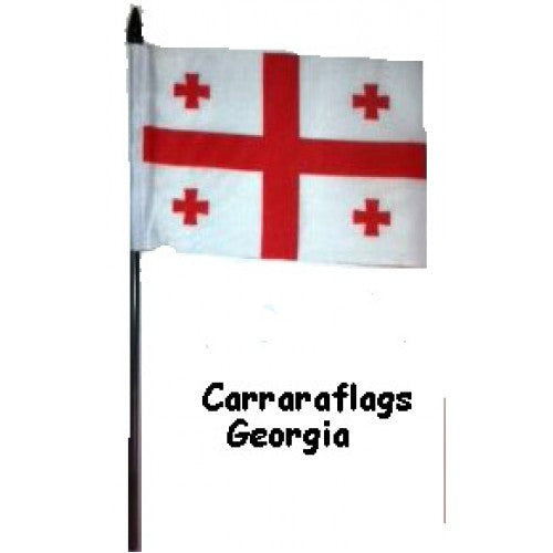 Georgia Miniature small table desk flag 15cm x 10cm
