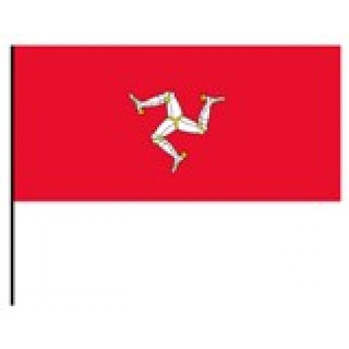Isle Of Man Commonwealth Games MINIATURE SMALL TABLE DESK FLAG 15CM X 10CM