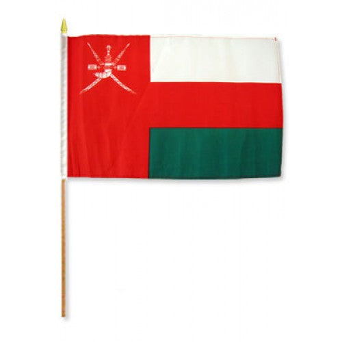 Oman Miniature small table desk flag 15cm x 10cm