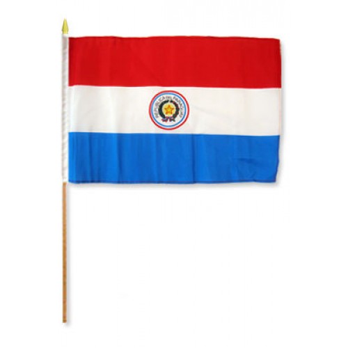 Paraguay Miniature small table desk flag 15cm x 10cm
