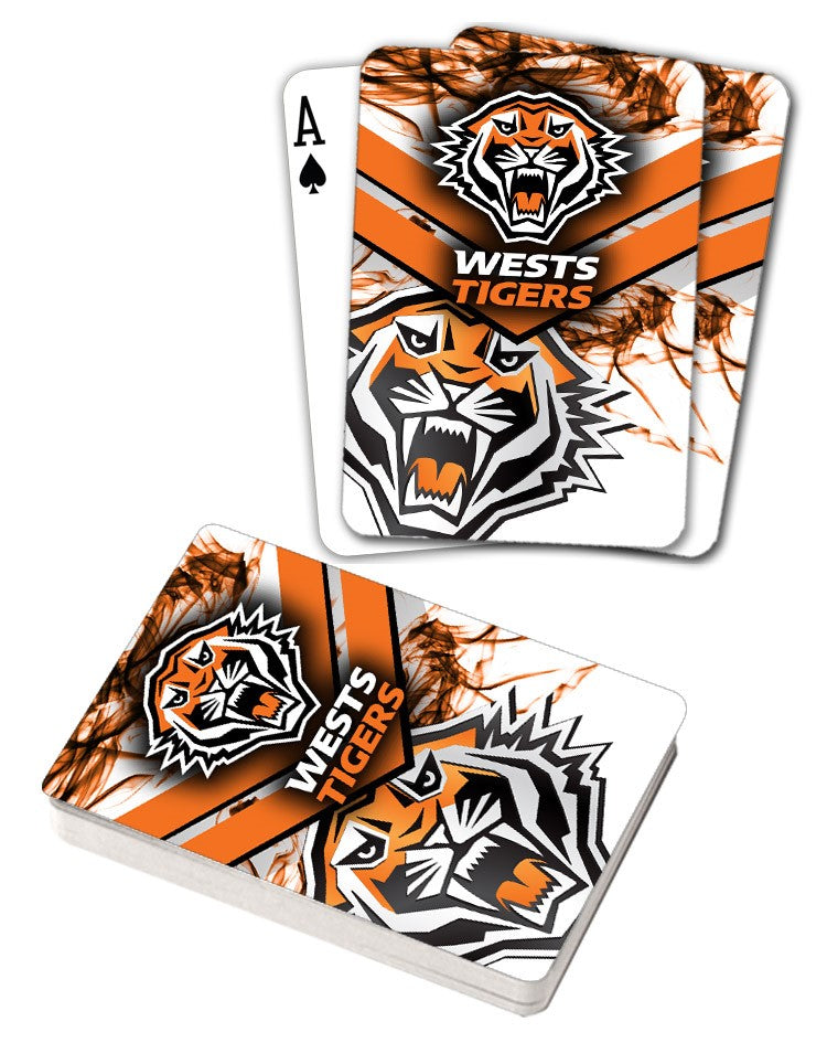 WESTS TIGERS NRL Deck of Playing Cards