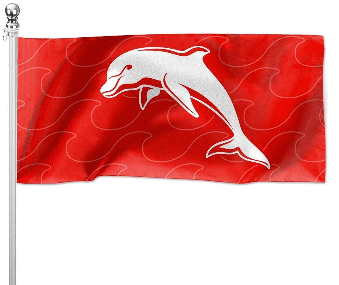 BRONCOS OUTDOOR FLAG POLE (1800mm x 900mm)