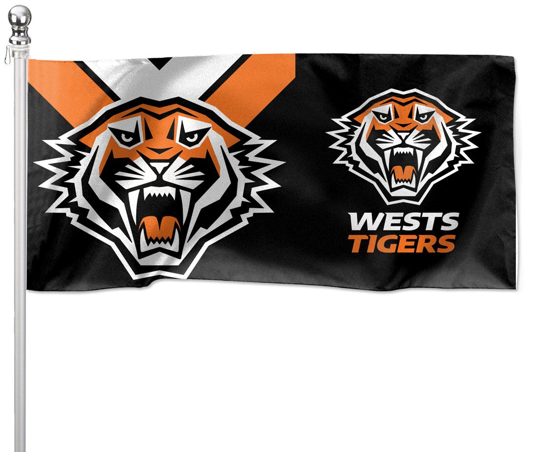 WESTS TIGERS POLE FLAG