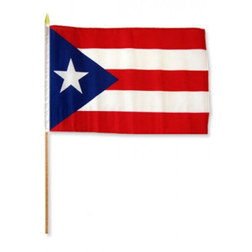 Puerto Rico Miniature small table desk flag 15cm x 10cm