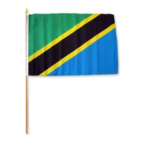 Tanzania Miniature small table desk flag