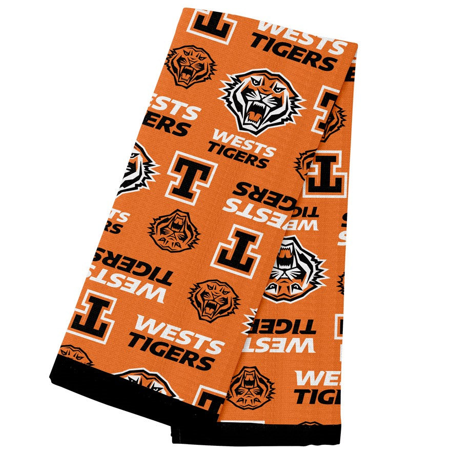 WESTS TIGERS TEA TOWEL