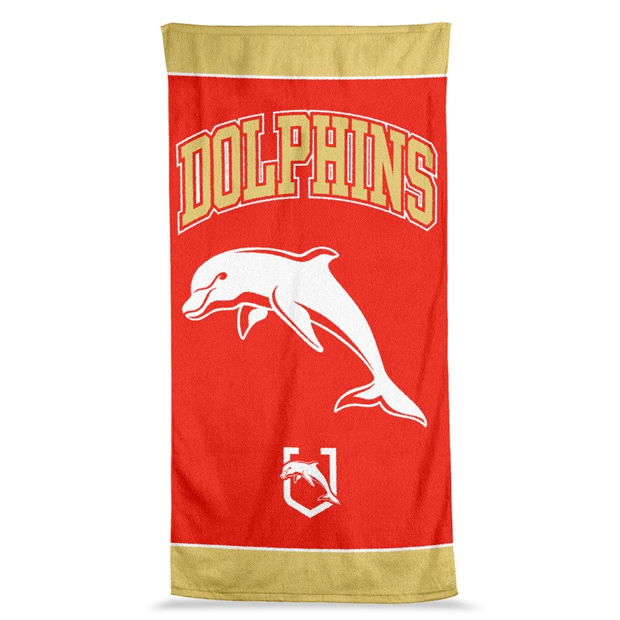 DOLPHINS BEACH TOWEL