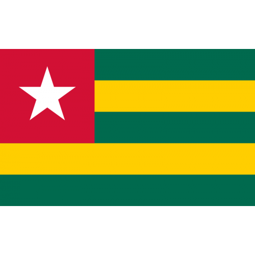 Togo Flag 150x90cm