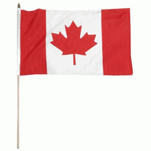 Canada Miniature small table desk flag 15cm x 10cm