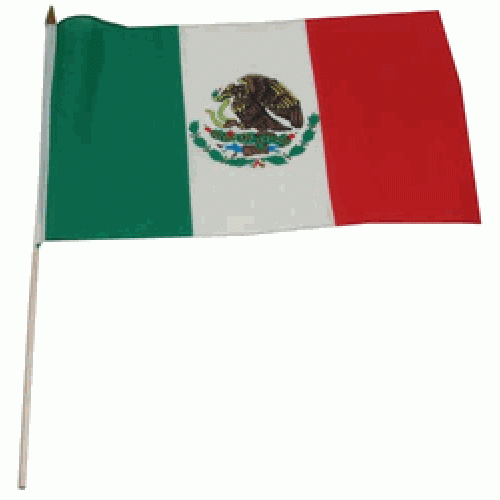 Mexico Miniature small table desk flag 15cm x 10cm