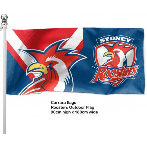 Sydney Roosters Outdoor Flag 1800mm x 900mm