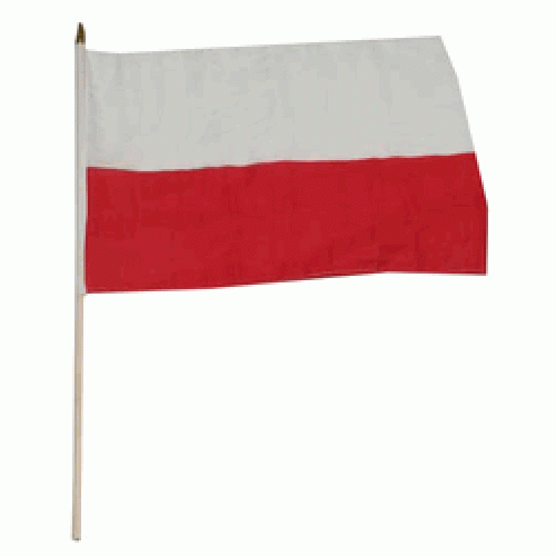 Poland Miniature small table desk flag 15cm x 10cm