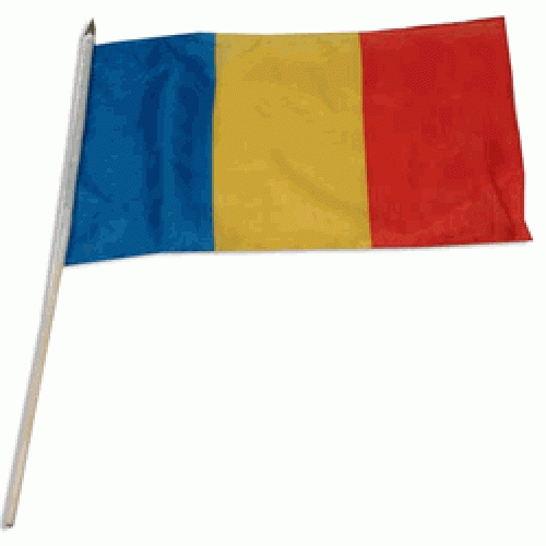 Romania Miniature small table desk flag 15cm x 10cm