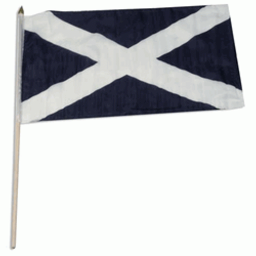 Scotland Miniature small table desk flag 15cm x 10cm
