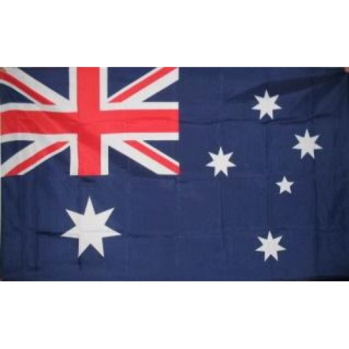 Australia outdoor screen printed pole flag 180 x 90cm