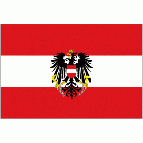 Austria (Crest) flag 150x90cm