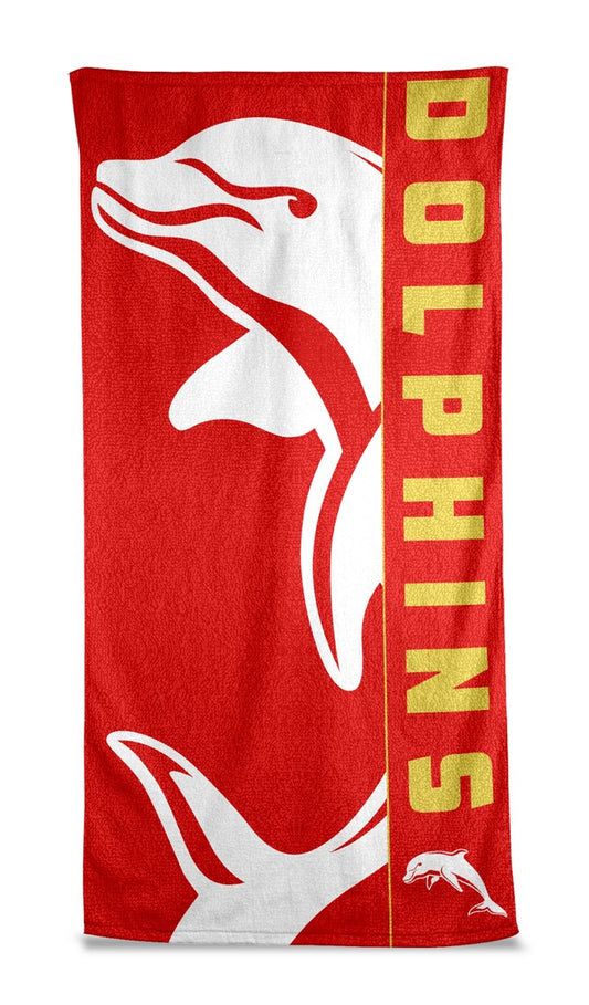 DOLPHINS BEACH TOWEL