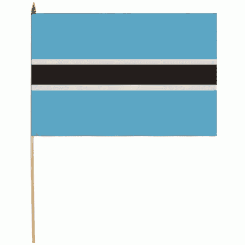 Botswana Miniature small table desk flag 15cm x 10cm
