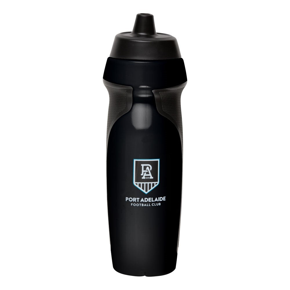 Port Adelaide POWER AFL Tritan Sports Bottle with Bands