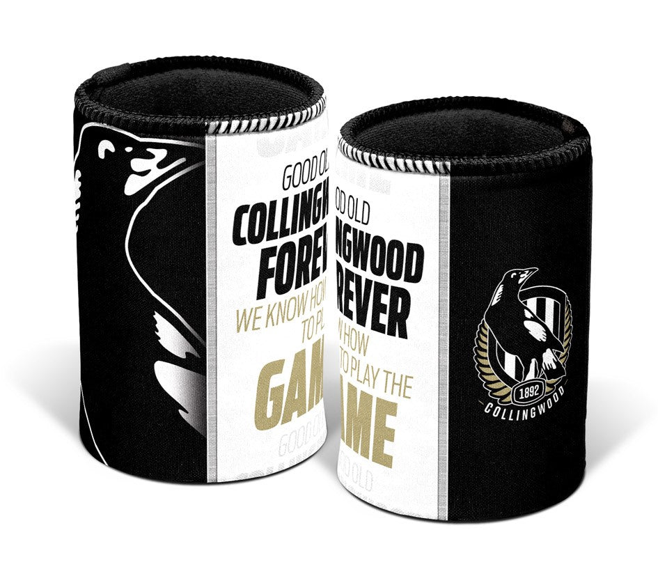 Collingwood Magpies AFL Team Song Can Cooler