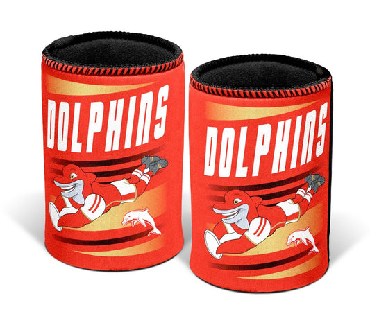 DOLPHINS RETRO CAN COOLER