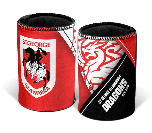 St George Dragons NRL Team Beer Can Holder Cooler
