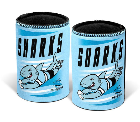 SHARKS RETRO CAN COOLER