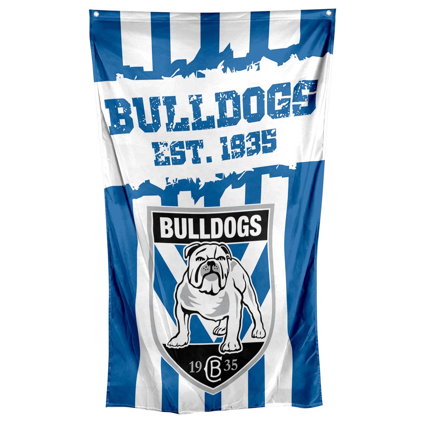 BULLDOGS NRL Supporters cape Flag 150x90cm