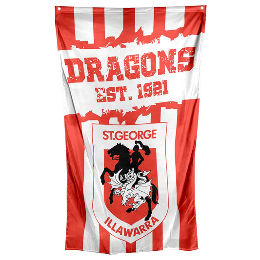 St George (Dragons) Supporters Flags 150x90cm
