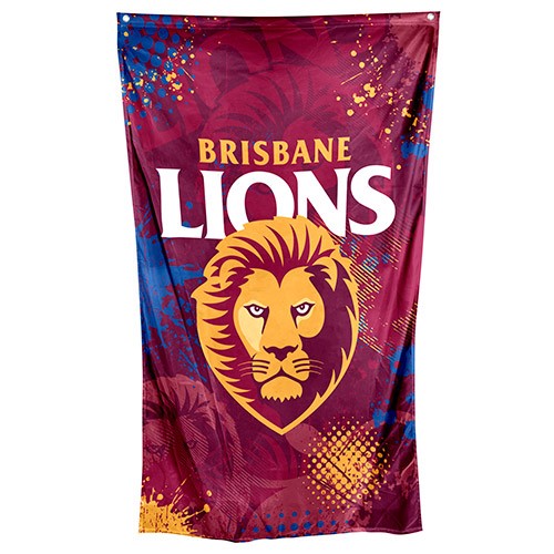 BRISBANE LIONS CAPE FLAG