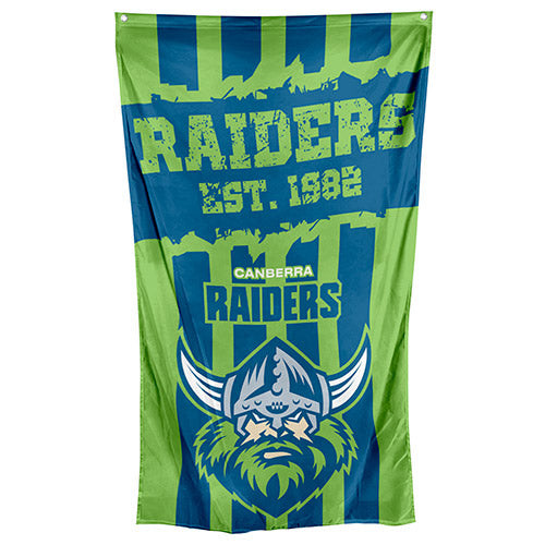 Canberra Raiders Supporters cape Flag 150x90cm