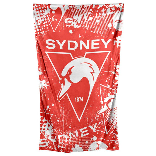 Sydney Swans supporter flag 150x90cm