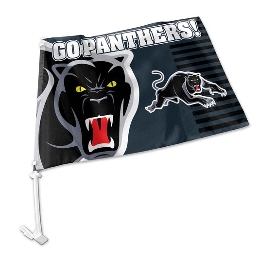 PENRITH PANTHERS CAR FLAG