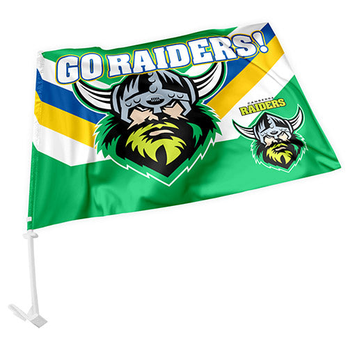 Canberra Raiders Car Flag 38x27cm