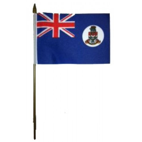 Cayman Island Miniature small table desk flag 15cm x 10cm
