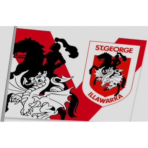 St George (Dragons) Medium Flag 90x60cm  (NO STICK)