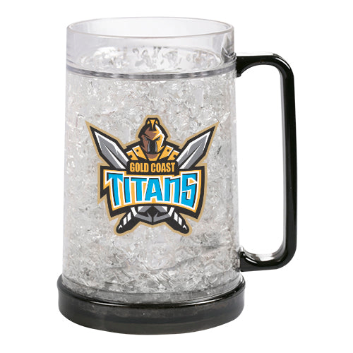 Gold Coast Titans Nrl Ezy Freeze Stein Mug